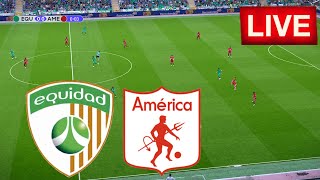 🔴 EN VIVO  La Equidad vs América de Cali  Colombia  Primera A  Transmisión del partido completo [upl. by Aletsirc]