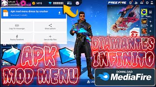 🔥APK MOD DIAMANTES INFINITOS NO FREE FIRE ATUALIZADO EM 2024 [upl. by Maker]