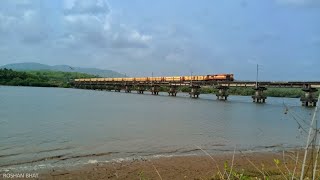 Alco Days  06601 Madgaon  Mangaluru Central Exp Special  Scenic Aghanashini river  Kumta KR [upl. by Urissa]