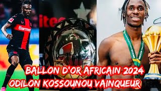 ODILON KOSSOUNOU MÉRITE T’IL LE BALLON D’OR  AVIS DES FANS cotedivoire ivoirien ballondor [upl. by Allesig]