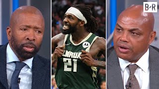 Bucks Avoid Elimination Without Damian Lillard amp Giannis vs Pacers  Inside the NBA [upl. by Maje]