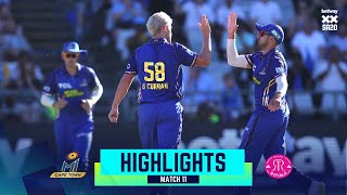 Betway SA20  Match 11 Highlights  MI Cape Town v Paarl Royals  Newlands 19 January 2023 MICTvPR [upl. by Daniels]