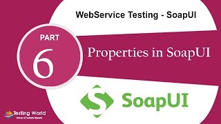 WebService Testing SoapUI Tutorial6  Use PropertiesSoapui Certification 918743913121100 [upl. by Ardnaeel]