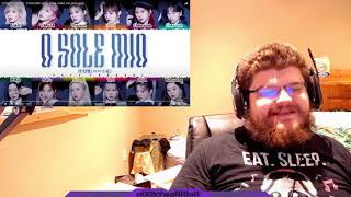 IZONE 아이즈원 OnereelerAct IV Album Reaction O Sole Mio Lyrics [upl. by Lindon]