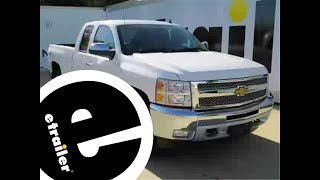 etrailer  BampW Fifth Wheel Trailer Hitch Installation  2013 Chevrolet Silverado [upl. by Sungam86]