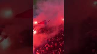 Malmo vs Rangers 26092024 ultras ultrasworld pyroshow hooligansworld football [upl. by Eyahc]