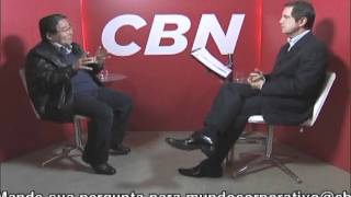 CBN  Mundo Corporativo Entrevista com Mitsuru Yanaze [upl. by Elyrad]