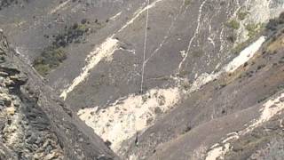 Nevis Bungy Jump New Zealand [upl. by Kernan379]