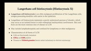 Langerhans Cell Histiocytosis  CRASH Medical Review Series [upl. by Harned]