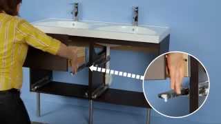 IKEA GODMORGON Double Sink Installation Instructions [upl. by Arinaj882]