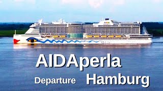 AIDAperla  Hamburg [upl. by Noerb]