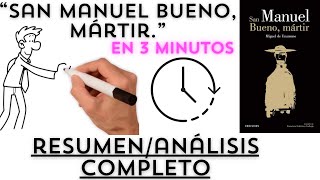 Resumen San Manuel Bueno mártir Draw my life  Completo PAU Selectividad Unamuno [upl. by Lettig]