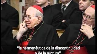 Comienza encuentro entre el Papa y sus alumnos sobre la hermenéutica del Concilio Vaticano II [upl. by Nauh]