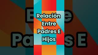 Relación entre padres e hijos intuir conectar podcast hijos padres relacion [upl. by Nic]