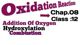 Oxidation Reactions Of Alkene Hydroxylation Part A mjdchemistry9241 [upl. by Magna]