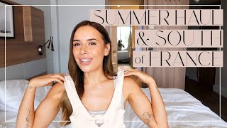 SOUTH OF FRANCE VLOG  SUMMER HAUL  Suzie Bonaldi [upl. by Chellman810]