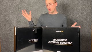 Waves Audio Axis One and Soundgrid Server ExtremeC Unboxing [upl. by Assilla950]