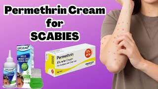 How To Use Permethrin Cream To Get Rid Of Scabies  Lyclear Dermal Cream [upl. by Bettye609]