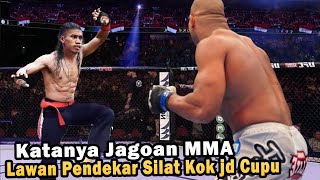 Heboh Pendekarpendekar Silat Indonesia Bikin Petarung MMA Kocarkacir di Octagon [upl. by Banyaz731]