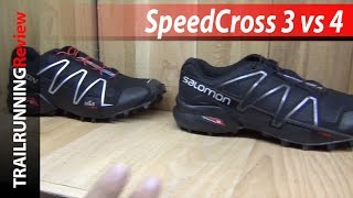 Salomon Speedcross 3 vs Salomon Speedcross 4 [upl. by Bohlen]