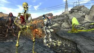 Fallout New Vegas Mods Monster Mod Part 1 [upl. by Hewes]