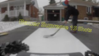 Bauer Supreme 1S Shots  WristyTwisty [upl. by Seftton]