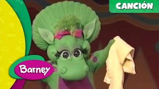 Barney Canciones  Tres pequeños simios [upl. by Nauwaj]