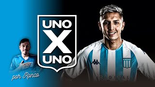 Uno x Uno de Racing con Boca  Los puntajes del partido por Liga Profesional 2024 [upl. by Leontine]