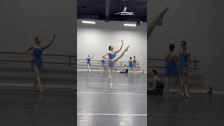 Summer taking on the hardest variation in ballet 😱👏🏻 challenge shorts wow [upl. by Nahsin]