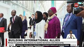 Inaugural RussiaAfrica Ministerial conference takes place in Sochi Russia [upl. by Nutsud]