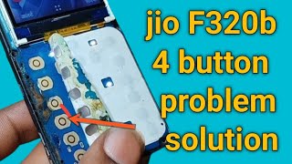 jio f320b keypad 4 button not working solution 💯  jio f320b 4 button problem jiof320b [upl. by Utica]