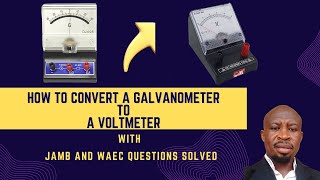 How to convert a Galvanometer to Voltmeter [upl. by Manya]