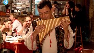 Romanian panflute  Flûte de Pan roumaine nai by Patrick Kersalé [upl. by Egreog]