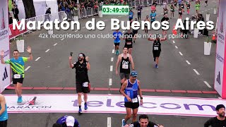 Maratón de Buenos Aires 42k [upl. by Nirred]