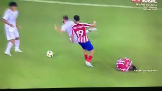 Pelea Carvajal vs Diego Costa [upl. by Demitria530]