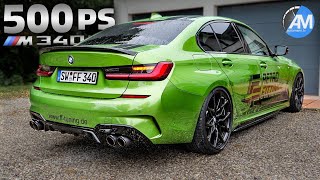 BMW M340i 500hp  INSANE pure SOUND💥  FF Retrofittings [upl. by Joab]