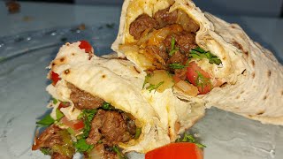 DANA KELLEDEN YANAK KAVURMA NASIL YAPILIR burrito recipe [upl. by Ilrebmik]