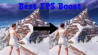 FIX FPS Drops amp BOOST FPS in Fortnite Chapter 5 Season 1 [upl. by Methuselah]