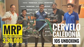 Cervelo Caledonia 105 Unboxing [upl. by Fonseca]