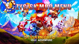 Seven Knights Idle Adventure  Zygisk MOD Menu For ANDROID [upl. by Woodson]