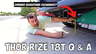 Generator ground clearance Altitude Problems VANLIFE QampA Chandler AZ Ep 5 [upl. by Ailecnarf]