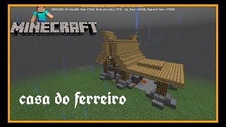 Tutorial como fazer a casa do ferreirominecraft [upl. by Ruberta489]