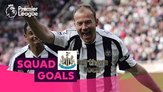 Stunning Newcastle United Goals  Shearer Cisse Shelvey  Squad Goals [upl. by Nale593]