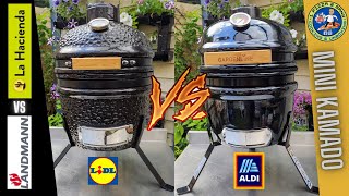 Aldi Vs Lidl Mini Kamado BBQ Grill Which is Best [upl. by Akere]