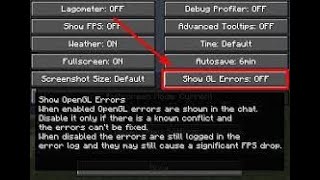 Fix Minecraft OpenGL error 1282 Invalid VERY SIMPEL Operation Black screen 100 Fix 2022 [upl. by Ardnuaek]