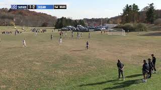 NJCAA Mens Soccer Region XIX SemiFinal  Sussex vs Ocean [upl. by Nalat334]