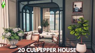 20 Culpepper House Apartment Renovation ✨ The Sims 4 Speed Build [upl. by Whitby]