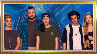 RISTO y EVA dan un PASE de ORO al POLIAMOR y al FEMINISMO  Audiciones 8  Got Talent España 2019 [upl. by Wilhelm854]