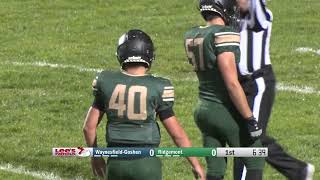 WaynesfieldGoshen vs Ridgemont Football 10252024 [upl. by Nillek]