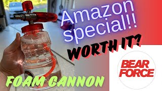 BearForce Foam Cannon Review  Amazon Special Unboxing and detailed review in 4K res foamcannon [upl. by Persas]